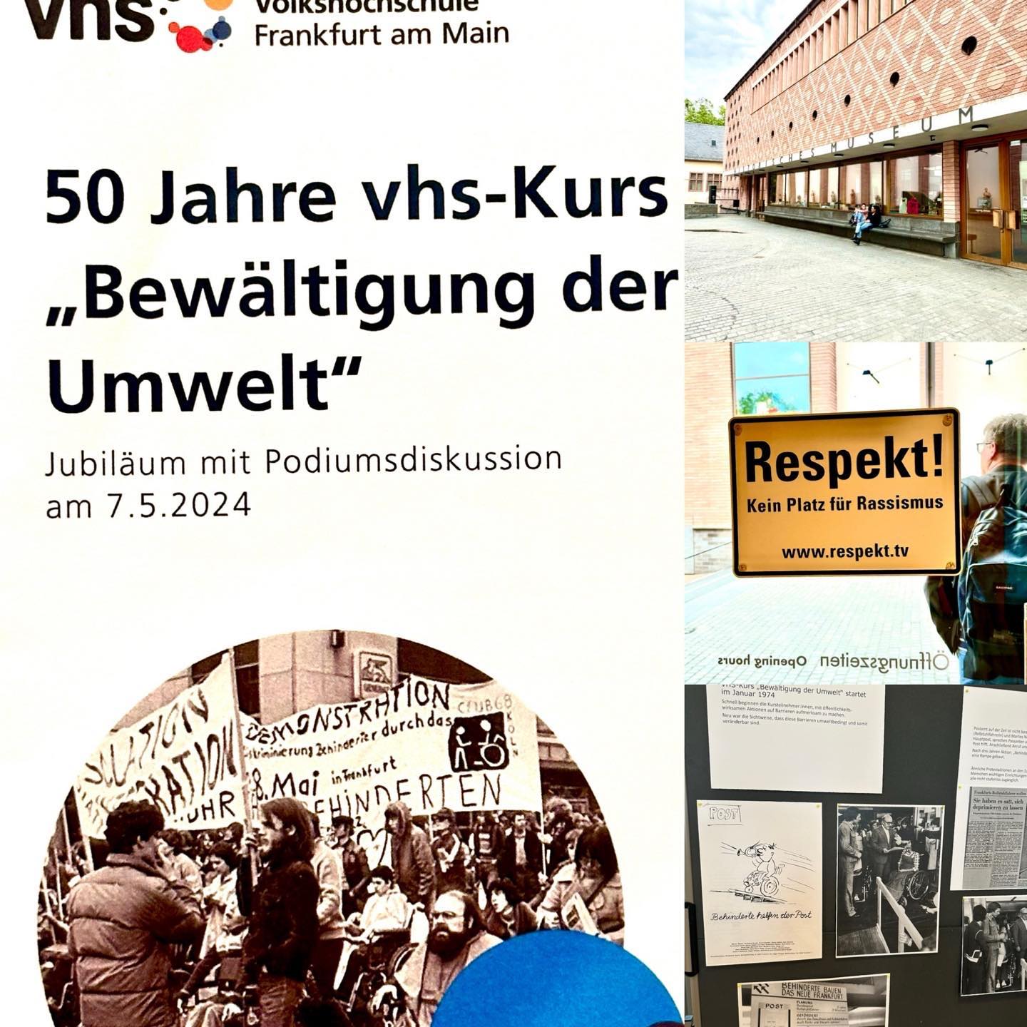 #Inklusion #VHS Frankfurt #Historisches Museum #Frankfurt #Empowerment #Respect