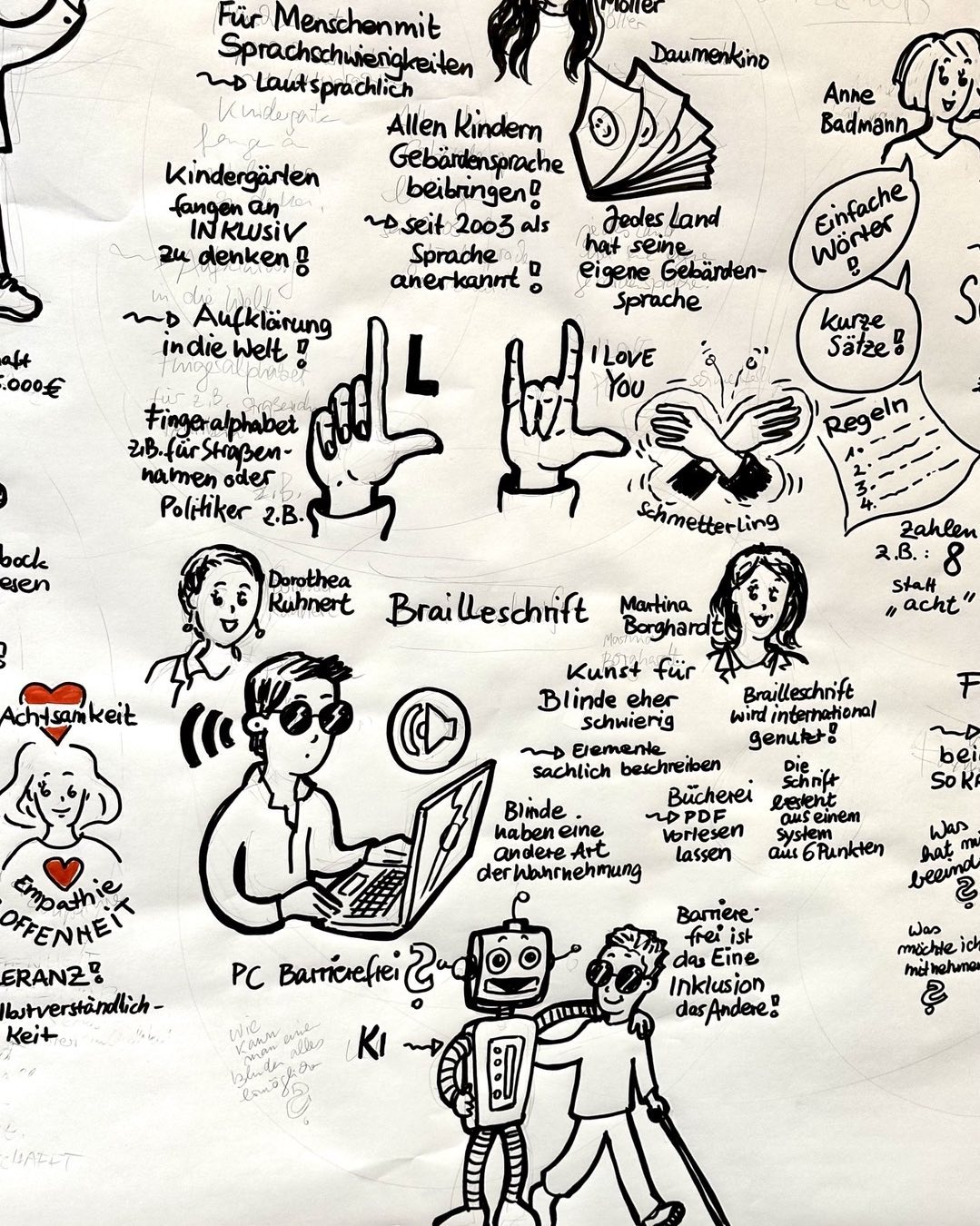 #inklusion #braille #ukhworkshop #ki #blistacampus #respect #accesibility #usability #handicap